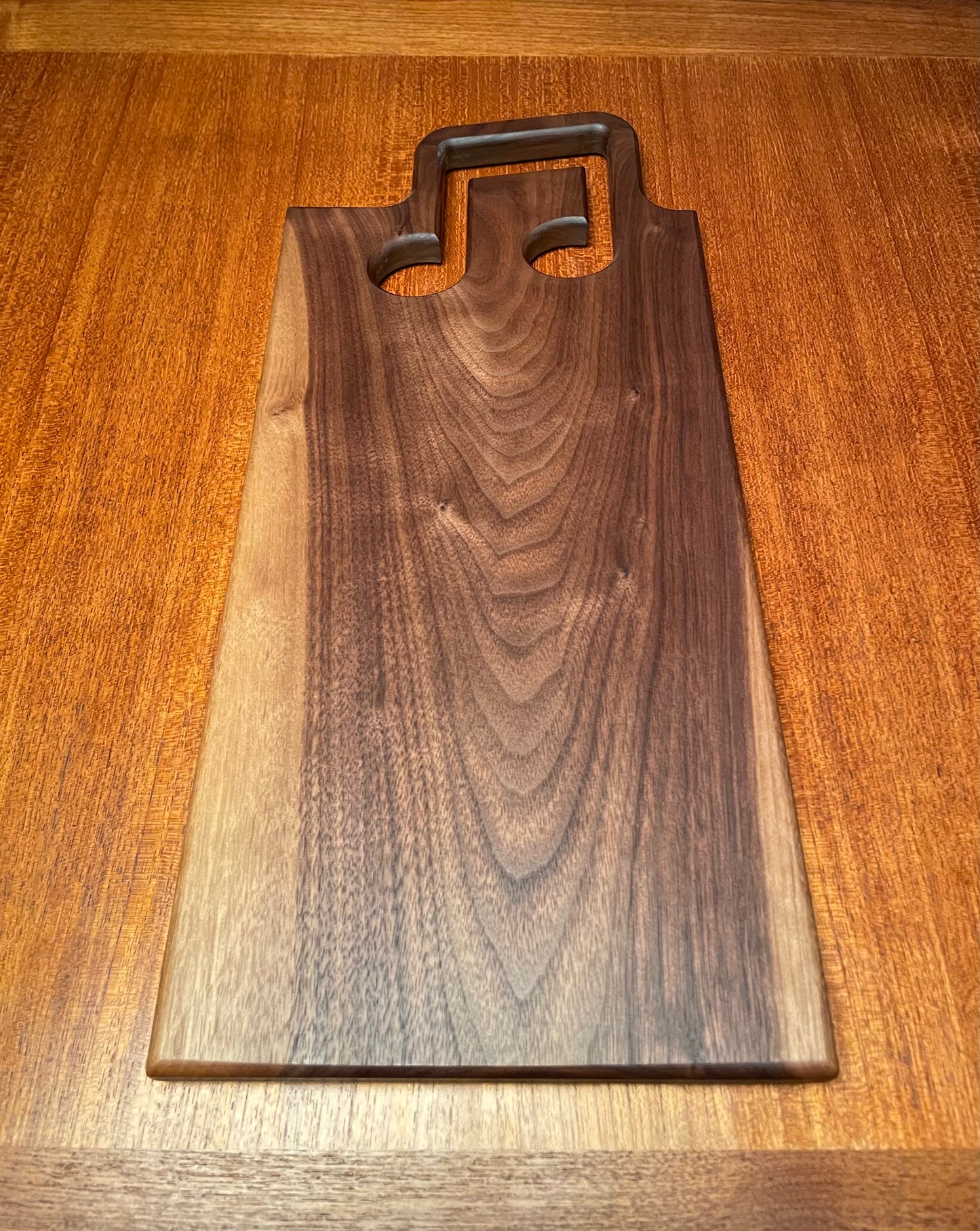 Charcuterie Board with Music Note Handle