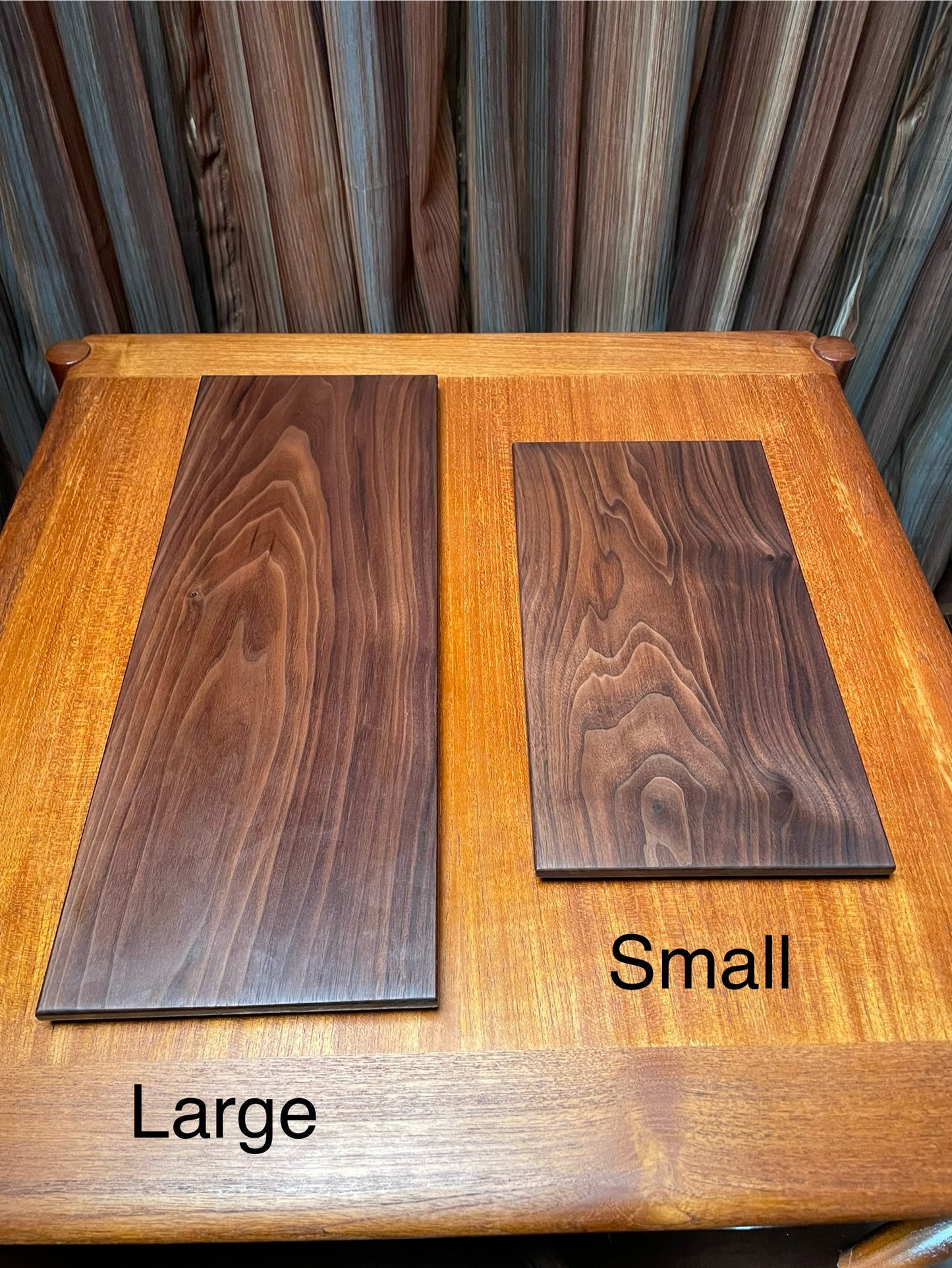 Walnut Charcuterie Board - Classic with Chamfered Bottom