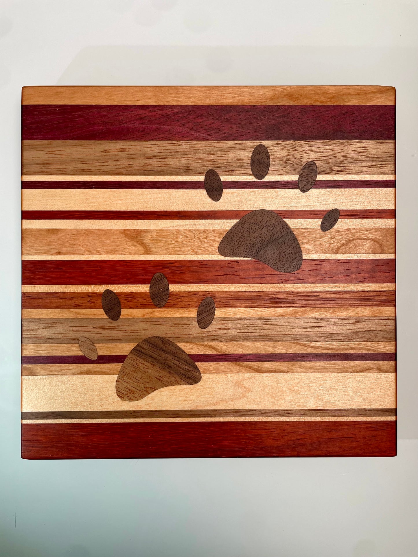 Trivet with Paws Inlay