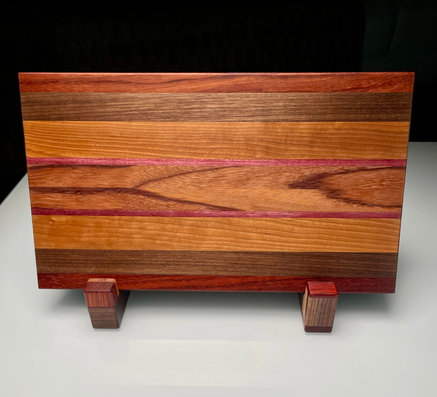Edge Grain Exotic and Domestic Hardwood Cutting Board