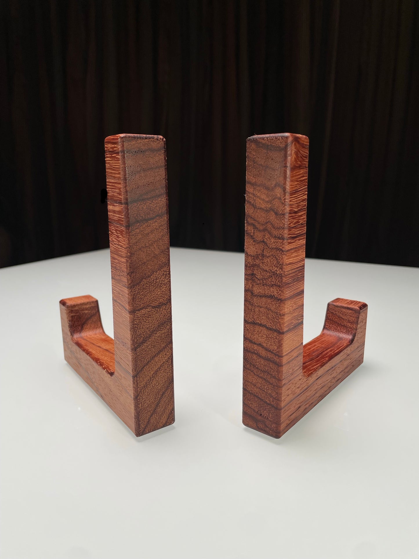 Cutting Board Stands - Zebrawood