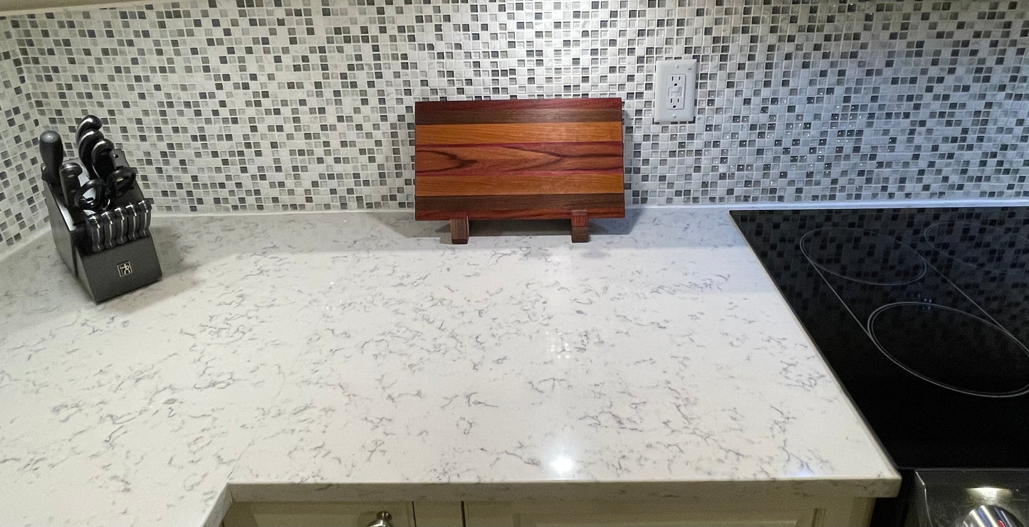 Cutting Board Stands - Rustic Roasted Maple (PU)