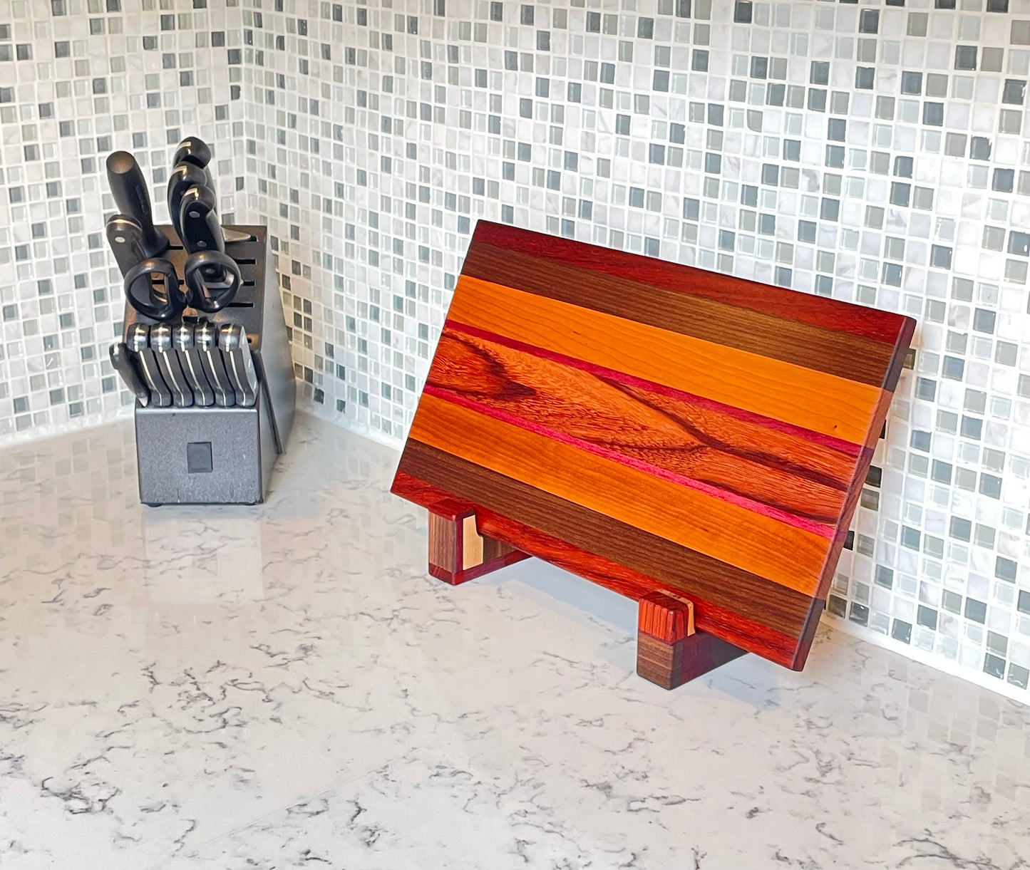 Cutting Board Stands - Multi Species Linear (FB)